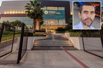 Vice-prefeito Frank do Sal (detalhe), que morreu no Shopping Esta��o em Cuiab� 