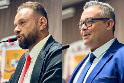 Os vereadores Feitoza e Adilsinho, que foram alvos da PF nesta manh