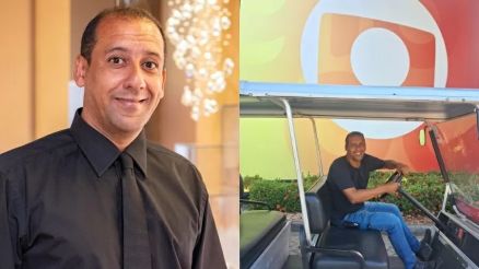 Vinicius Soares foi Mamba em 'Fuzu�'; atualmente conduz carrinhos el�tricos na Globo
