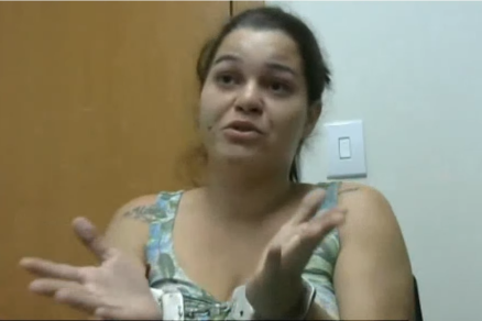 A bombeira civil Nataly Helen Martins Pereira, de 25 anos, que confessou o crime