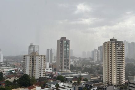 Cuiab deve registrar queda de temperatura e chuvas no final de semana