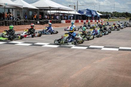 O aut�dromo do novo Parque foi inaugurado