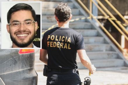 O advogado Thiago Marcos Barbosa de Carvalho (detalhe), que foi alvo da PF