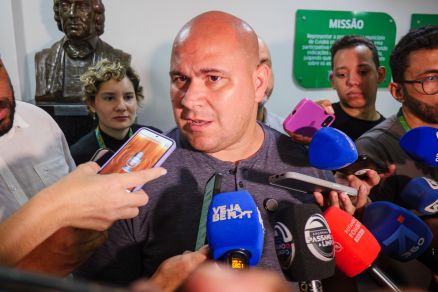 O prefeito Abilio Brunini: projeto aprovado na Cmara de Vereadores