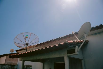Antena parab�lica que pode ser instalada de forma gratuita 