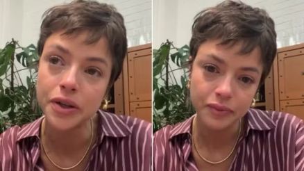 Agatha Moreira se emociona nas redes sociais 