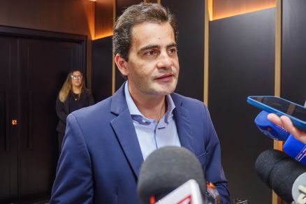 O chefe da Casa Civil, Fbio Garcia, que falou sobre a federao do Unio Brasil com o Partido Progressista
