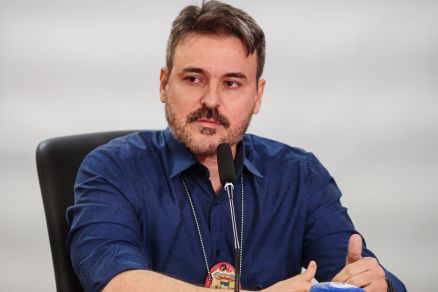 O delegado Hrcules Batista, um dos responsveis pela investigao 