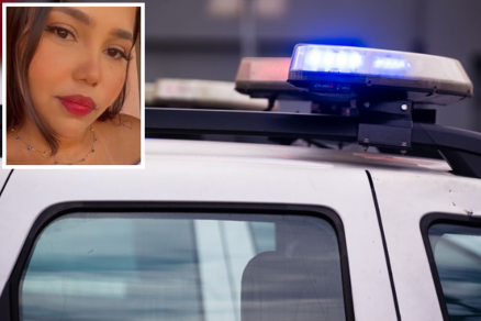 Yasmin Farias Cardoso (detalhe) foi assassinada na quinta-feira em Rondonpolis
