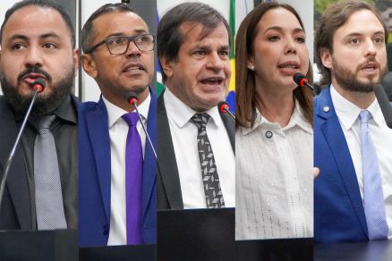 Pastor Jefferson Siqueira, Ddimo Vov, Adevair Cabral, Maysa Leo e Daniel Monteiro