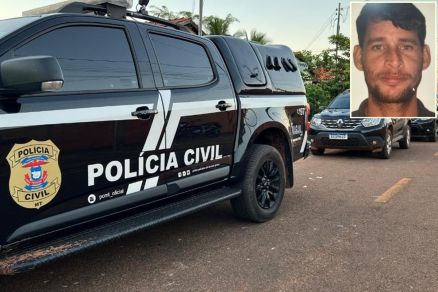 A Polcia Civil est investigando o assassinato de Michel ngelo (no detalhe)