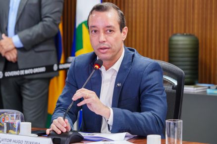 O delegado Vitor Hugo Bruzulato, que comanda a Secretaria Estadual de Justia