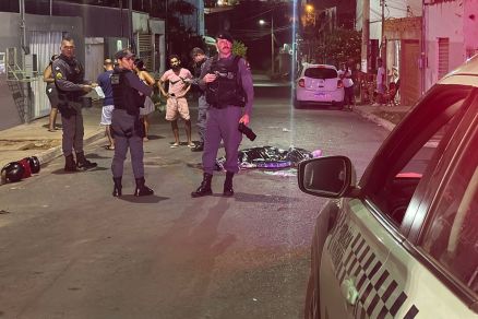 Local onde Jesus Carrasquel foi morto no bairro Canjica em Cuiab 