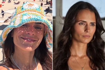 Jordana Brewster, de 'Velozes e Furiosos', curte praia no Rio de Janeiro