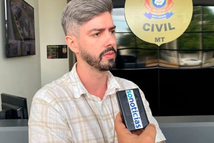 Delegado de Sorriso, Joo Lucas Wanick, falou sobre priso de suspeito de estupro