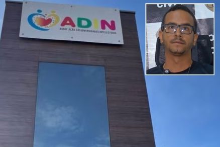 O delegado Gustavo Espndula (detalhe), que coordenou investigao da Operao Neurodiverge 