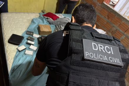 Agente da Polcia Civil realizou a apreenso do material pornogrfico 
