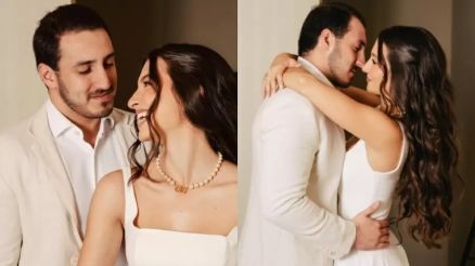 Malu L�zari vai se casar com Lineu Neto no Cristo Redentor