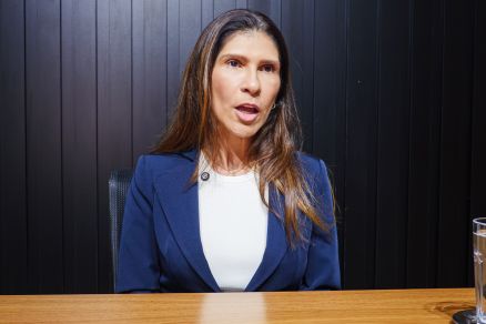 A secretria municipal de Segurana Pblica, coronel Francyanne Siqueira