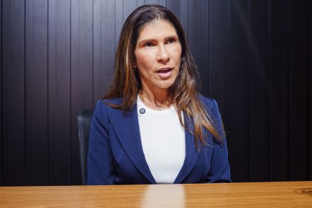 A secretria municipal de Segurana, Francyanne Siqueira