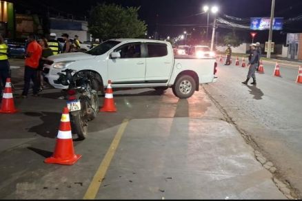 Policiais realizaram a��es em ambos os sentidos da avenida Jornalistas Archimedes Pereira Lima