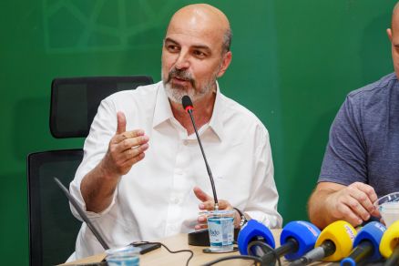 O secretrio de Educao de Cuiab, Amauri Monge,  que quer repetir modelo do Estado na Capital