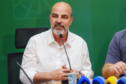 O secretrio de Educao de Cuiab, Amauri Monge