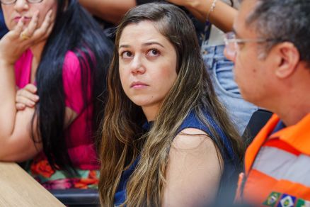 A secretria Municipal de Habitao e Regularizao Fundiria, Michelle Almeida Dreher