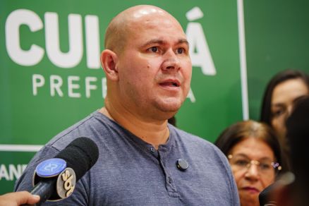 O prefeito Abilio Brunini, que falou sobre condies insalubres no antigo Pronto Socorro de Cuiab