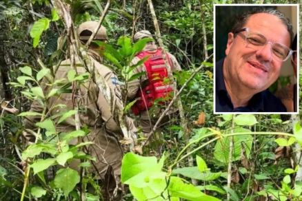 Corpo de piloto Flvio Rivera foi localizado em rea de difcil acesso 