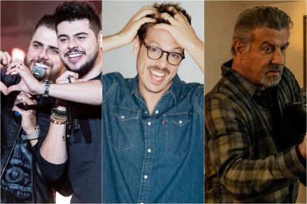 Z� Neto & Cristiano, F�bio Porchat e Sylvester Stallone em filme novo 