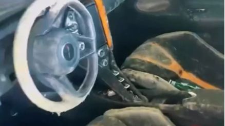 Contaminao foi to grande que a McLaren 720s chegou a ficar 