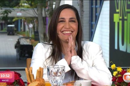 Daniele Hypolito em entrevista para Ana Maria Braga