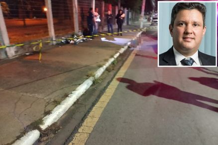 O procurador da Assembleia Luiz Eduardo Figueiredo de Rocha e Silva, que matou morador de rua