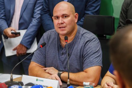 O prefeito de Cuiab Abilio Brunini, que criticou prtica de ir a UPA pedir atestados