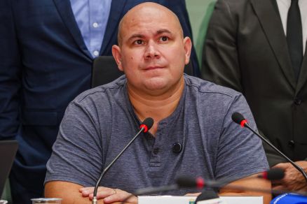 O prefeito de Cuiab Abilio Brunini, que no deve ir ao show