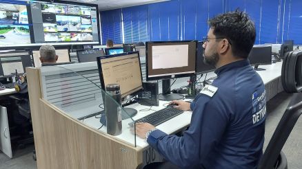 Centro de Comando e Controle da SESP-MT 