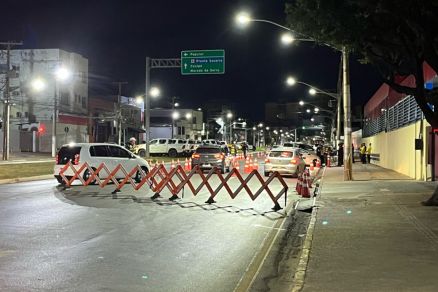 As aes ocorreram na avenida 15 de Novembro e na avenida Tenente Coronel Duarte