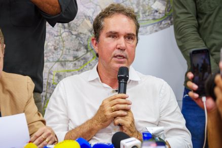 O vice-prefeito de Vrzea Grande, Tio da Zaeli, que rebateu as falas do rival Jayme Campos