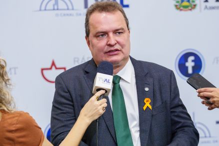 O presidente da AL, Max Russi: 