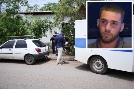 C�cero Martins Pereira J�nior (detalhe), irm�o de Nataly Helen, que matou adolescente 