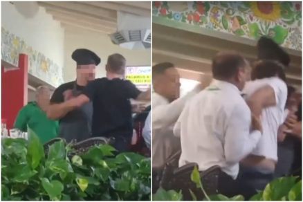 Cliente que presenciou confuso divulgou vdeo nas redes sociais