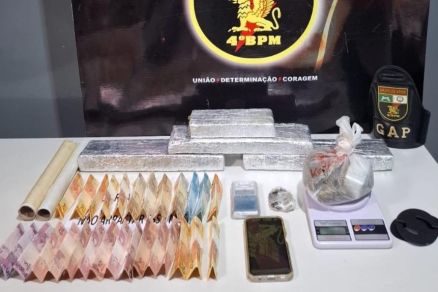 Criminoso e materiais apreendidos foram encaminhados � delegacia