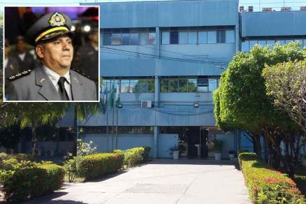 Secretaria de Estado de Segurana Pblica lamentou a morte do coronel Delwison Cruz (em detalhe) 