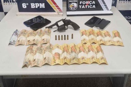 Apreenses foi realizada pela Polcia Militar