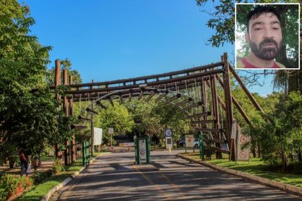 Romar de Oliveira (em detalhe) relatou roubo registrado no Parque Me Bonifcia 