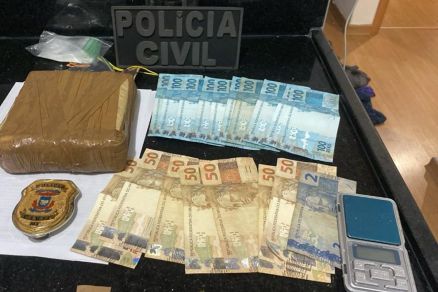Drogas e dinheiro apreendidos durante Operao Longa Manus 