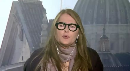 Ilze Scamparini  correspondente da Globo na Itlia h mais de 25 anos