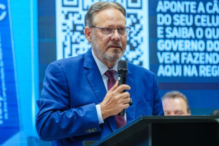 O secret�rio de Sa�de do Estado, Gilberto Figueiredo, que falou sobre vagas para o Hospital Central