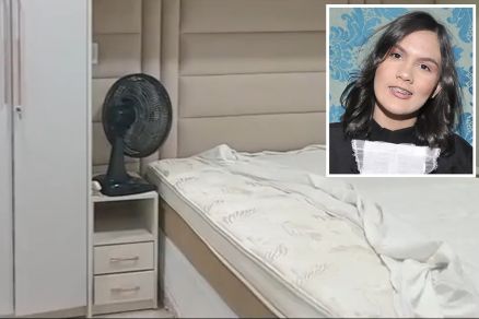 Quarto onde Heloysa Maria de Alencastro Souza, de 16 anos, foi asfixiada at a morte